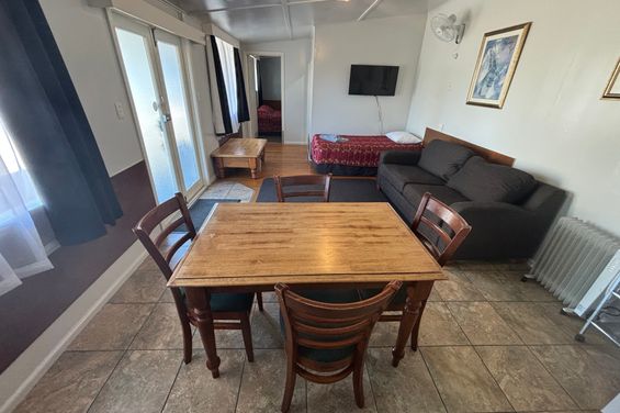 Kitchen and lounge